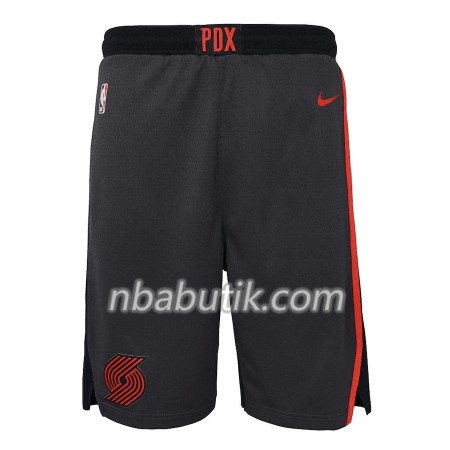 Portland Trail Blazers Mænd Shorts Sort 2 2018-19 Nike Swingman